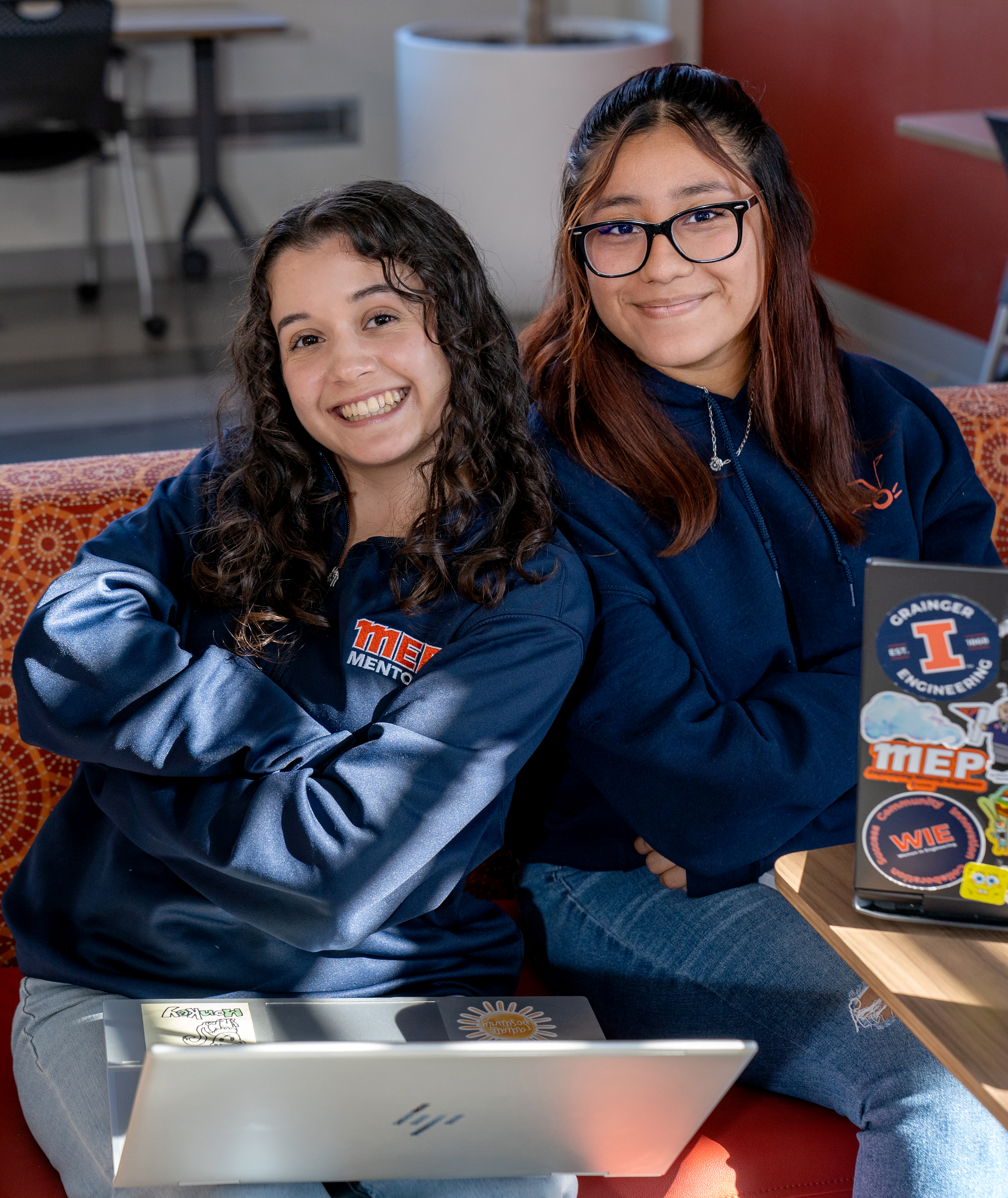 MEP students gather for fun and relaxation.