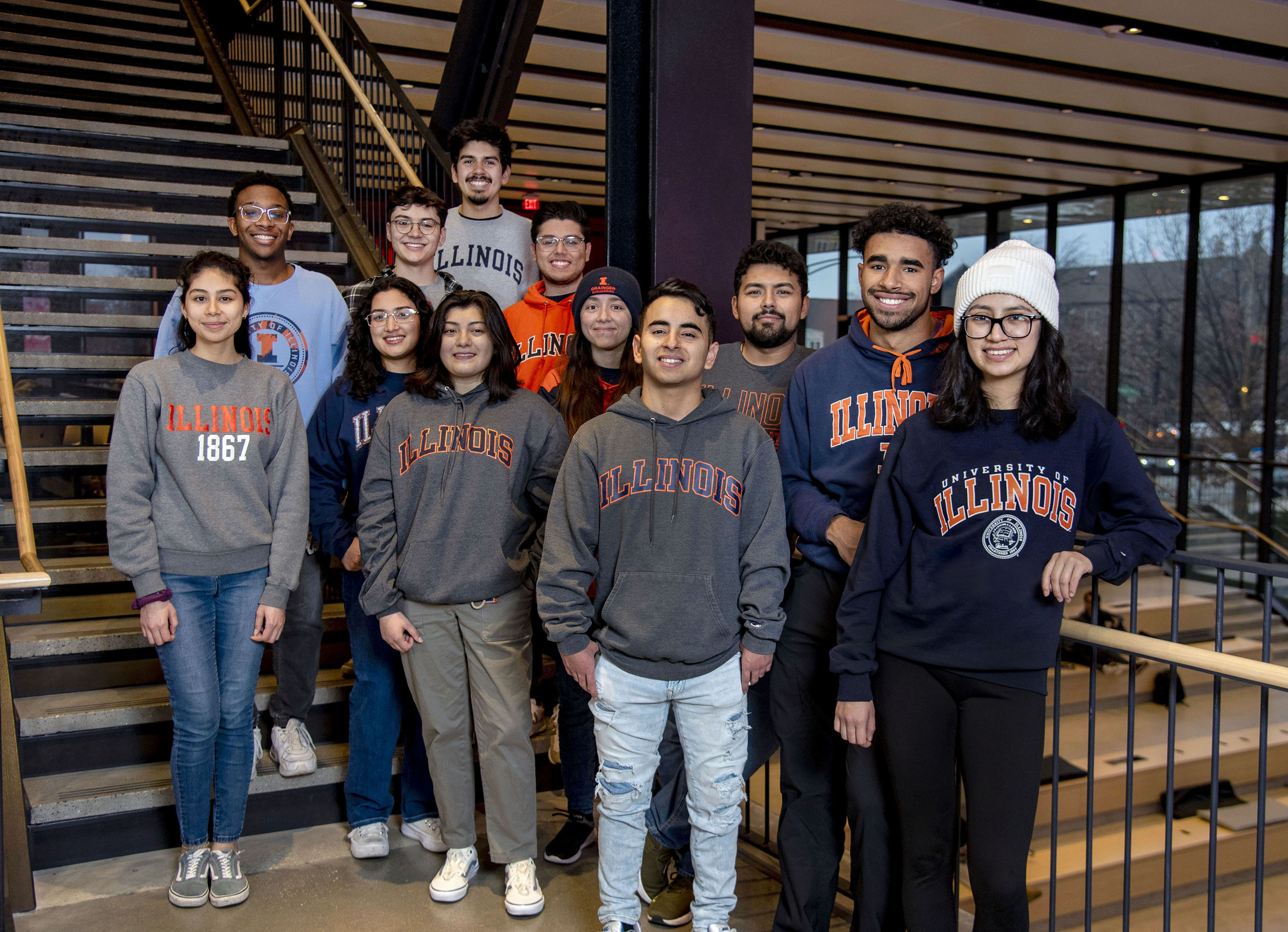 Student working with syringe and test tube in lab